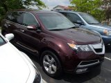 2010 Dark Cherry Pearl Acura MDX Technology #81634783