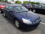 2005 Eternal Blue Pearl Honda Accord EX-L V6 Sedan #81634782