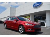 2013 Ruby Red Metallic Ford Fusion SE 2.0 EcoBoost #81634343