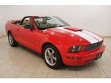 2006 Torch Red Ford Mustang V6 Premium Convertible #81634646