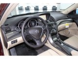 2013 Acura TL Technology Parchment Interior