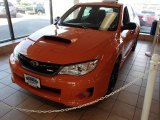 2013 Subaru Impreza WRX 4 Door Orange Special Edition Data, Info and Specs
