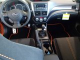 2013 Subaru Impreza WRX 4 Door Orange Special Edition Dashboard