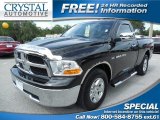 2011 Brilliant Black Crystal Pearl Dodge Ram 1500 SLT Regular Cab #81685359