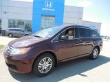 2013 Dark Cherry Pearl Honda Odyssey EX-L #81685330