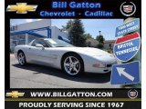 1997 Sebring Silver Metallic Chevrolet Corvette Coupe #81685438