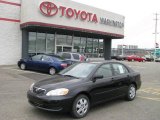 2008 Black Sand Pearl Toyota Corolla LE #8155455