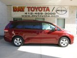 2013 Salsa Red Pearl Toyota Sienna LE #81684825
