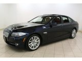2011 BMW 5 Series 550i xDrive Sedan Front 3/4 View