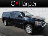 2008 Dark Blue Metallic Chevrolet Silverado 1500 LT Extended Cab 4x4 #81685394