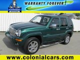 2004 Timberline Green Pearl Jeep Liberty Limited 4x4 #81685486
