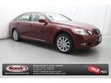 Matador Red Mica Lexus GS in 2007