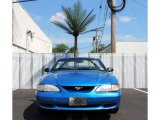 1998 Bright Atlantic Blue Ford Mustang V6 Coupe #81742273