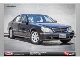 Black Mercedes-Benz S in 2002