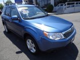 2009 Newport Blue Pearl Subaru Forester 2.5 X Premium #81742171