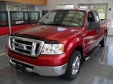Redfire Metallic Ford F150 in 2007