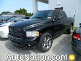 2005 Black Dodge Ram 1500 SLT Quad Cab #81770254