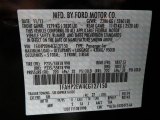 2012 Taurus Color Code for Tuxedo Black Metallic - Color Code: UH