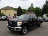 Tuxedo Black Metallic Ford F250 Super Duty in 2013