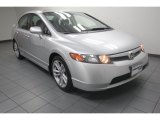 2007 Alabaster Silver Metallic Honda Civic Si Sedan #81770318