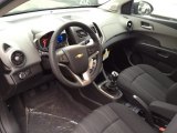 2013 Chevrolet Sonic LT Sedan Jet Black/Dark Titanium Interior