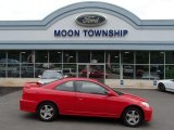 2004 Rally Red Honda Civic EX Coupe #81770157