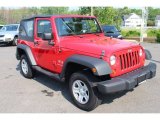 2007 Flame Red Jeep Wrangler X 4x4 #81769993