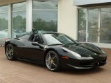 Nero (Black) Ferrari 458 in 2012