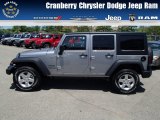 2013 Billet Silver Metallic Jeep Wrangler Unlimited Sport S 4x4 #81810583