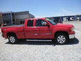 2010 Fire Red GMC Sierra 1500 SLT Extended Cab 4x4 #81811066