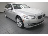 2012 BMW 5 Series 535i Sedan Front 3/4 View