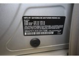 2012 5 Series Color Code for Titanium Silver Metallic - Color Code: 354