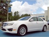2012 White Suede Ford Fusion SEL V6 #81810576