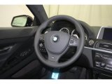 2014 BMW 6 Series 640i Gran Coupe Steering Wheel