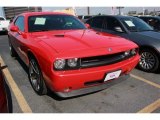 2009 Inferno Red Crystal Pearl Coat Dodge Challenger SE #81810550