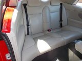 2010 Saab 9-3 2.0T Convertible Rear Seat