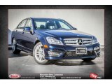 2013 Lunar Blue Metallic Mercedes-Benz C 250 Sport #81810426