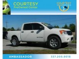 2011 Blizzard White Nissan Titan S Crew Cab #81810890