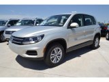 2013 White Gold Metallic Volkswagen Tiguan S #81810766