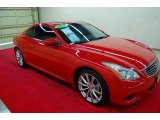 2009 Vibrant Red Infiniti G 37 S Sport Coupe #81810622