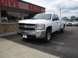 2007 Summit White Chevrolet Silverado 3500HD Extended Cab 4x4 Chassis #81870890