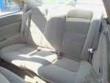 1997 Honda Accord LX Coupe Rear Seat