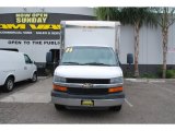 2006 Summit White Chevrolet Express Cutaway 3500 Commercial Moving Van #81870228