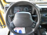 2000 Jeep Wrangler Sport 4x4 Steering Wheel
