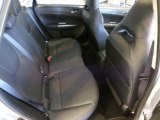 2013 Subaru Impreza WRX Limited 5 Door Rear Seat