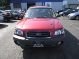 2003 Cayenne Red Pearl Subaru Forester 2.5 X #81870829