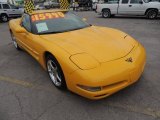 2001 Milliennium Yellow Chevrolet Corvette Coupe #81870823