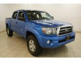 Speedway Blue Toyota Tacoma in 2010