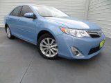 2013 Clearwater Blue Metallic Toyota Camry Hybrid XLE #81932794