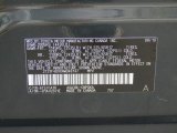 2010 RAV4 Color Code for Black Forest Pearl - Color Code: 6T3